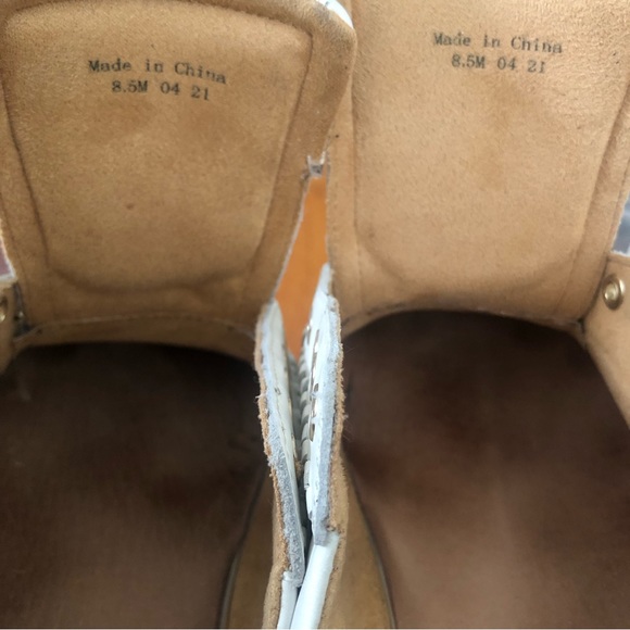 Jack Rogers Whitney Leather Sneakers sz 8,5 - Picture 10 of 13